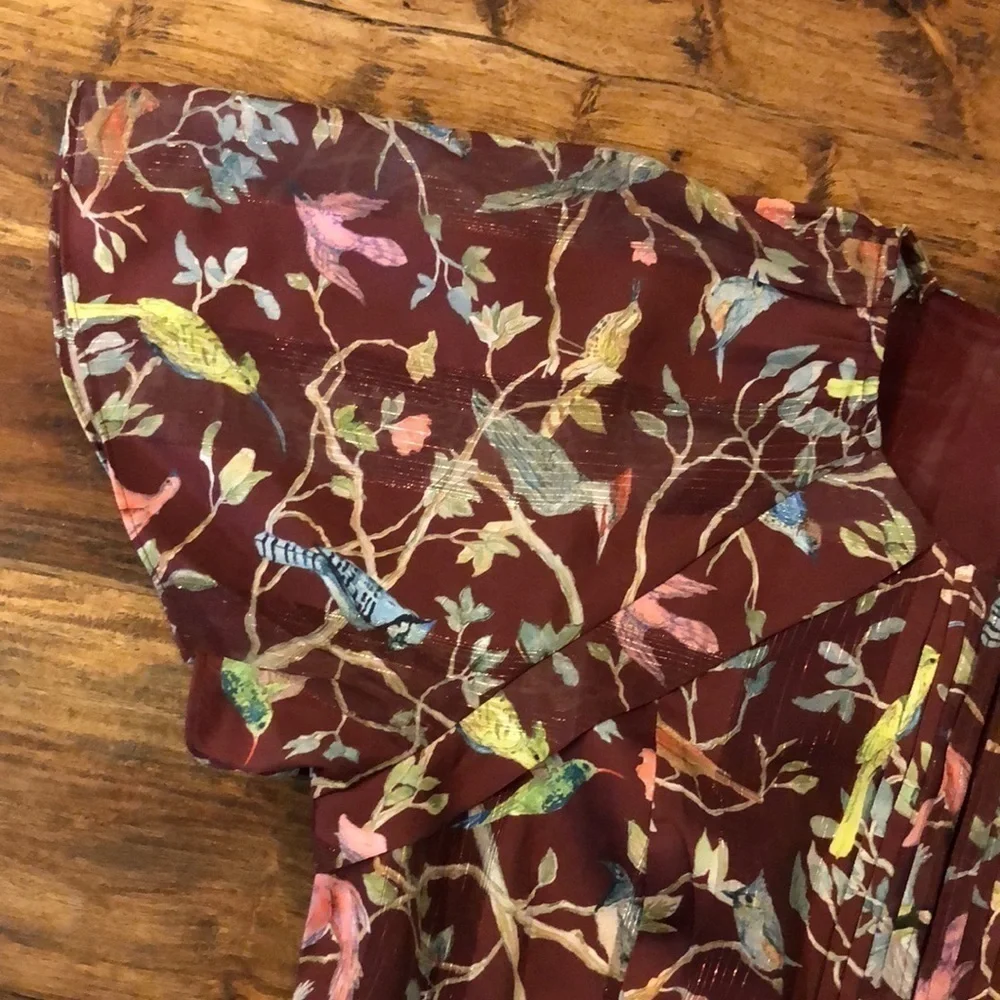 J. Crew Flutter Sleeve Maxi Dress Sz0